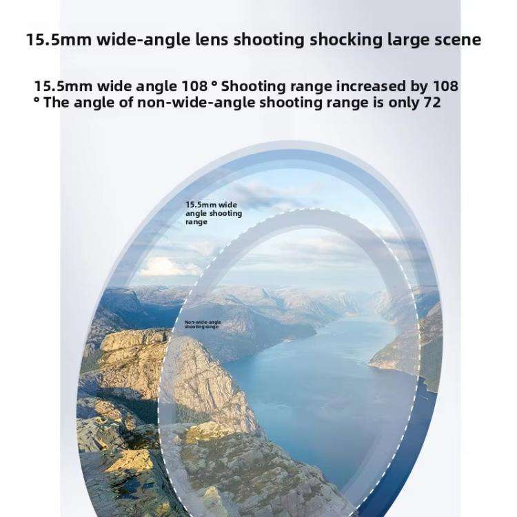 For DJI Mavic 4 Pro JSR Wide Angle Lens Aerial Lens Accessories, Style: WIDE