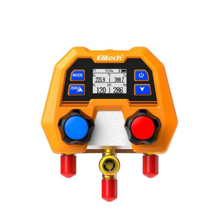 Elitech DMG-2se  Digital Manifold Gauge For HVAC, Refrigeration & AC Systems
