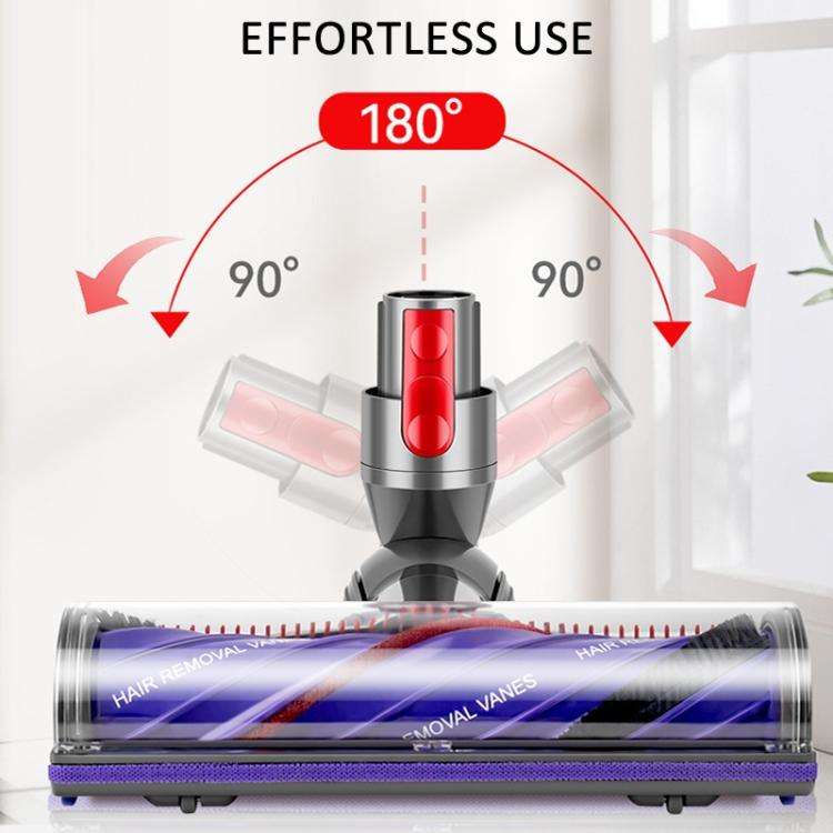 For Dyson V12 Slim / V10 Slim Vacuum Cleaner Soft Velvet Roller Direct Drive Brush Head