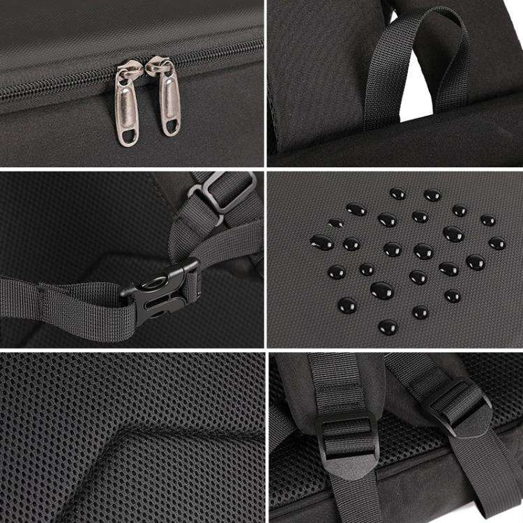 For DJI Mavic 4 Pro Creator Combo RC Pro 2 /RC 2 Backpack Storage Bag EVA Travel Case(Black)