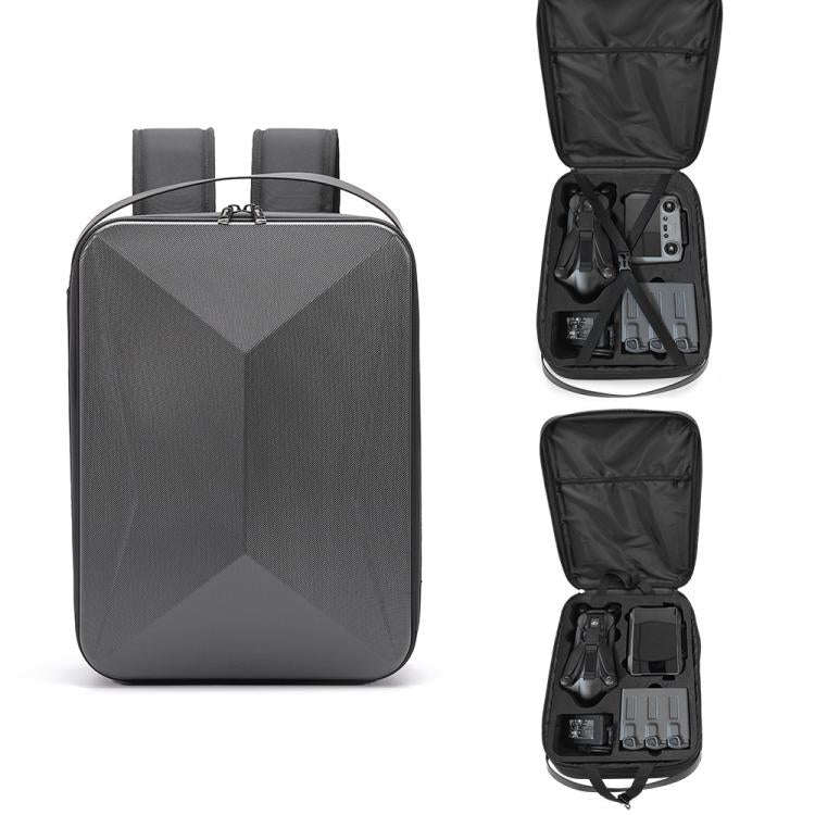 For DJI Mavic 4 Pro Fly More Combo / Creator Combo BKANO Hard Shell Backpack Storage Bag(Black)