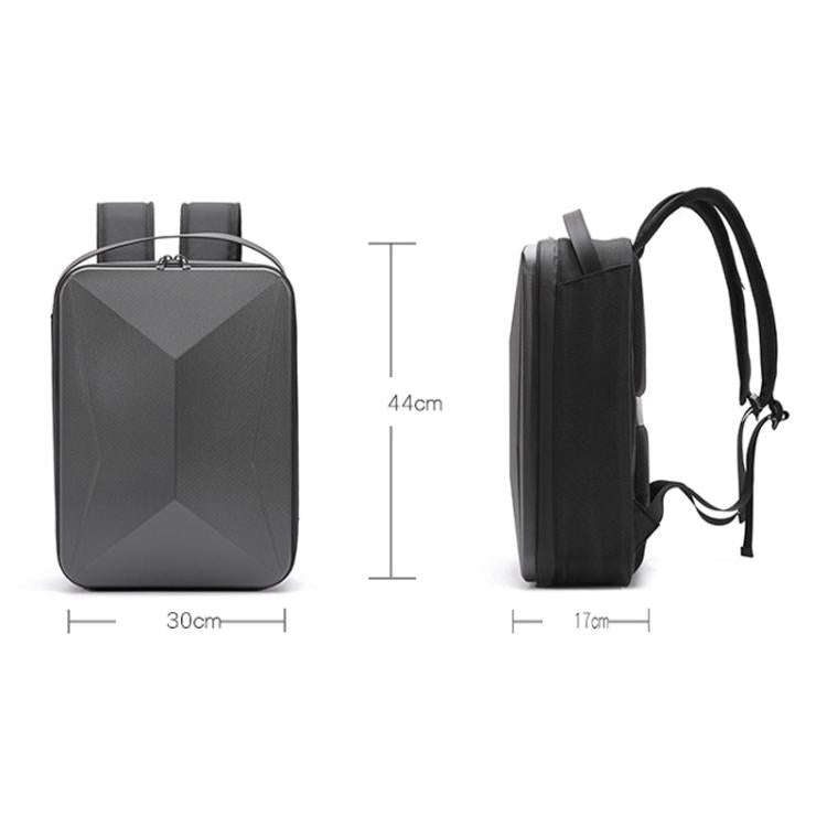 For DJI Mavic 4 Pro Fly More Combo / Creator Combo BKANO Hard Shell Backpack Storage Bag(Black)