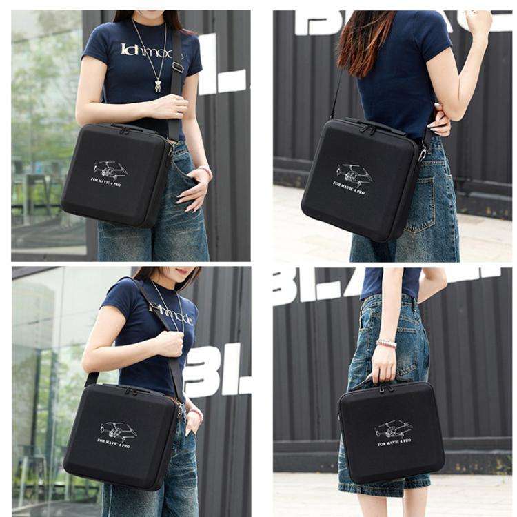 For DJI Mavic 4 Pro Fly More Combo BKANO Shoulder Bag Handbag Storage Box(Black)
