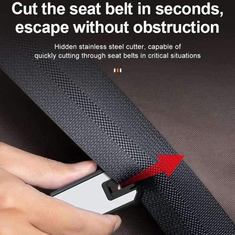 Car Safety Hammer Emergency Window Breaker(Red)
