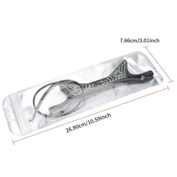 Motorcycle License Plate Screw Light Universal Decorative Accessory Headlight for Customization, ...