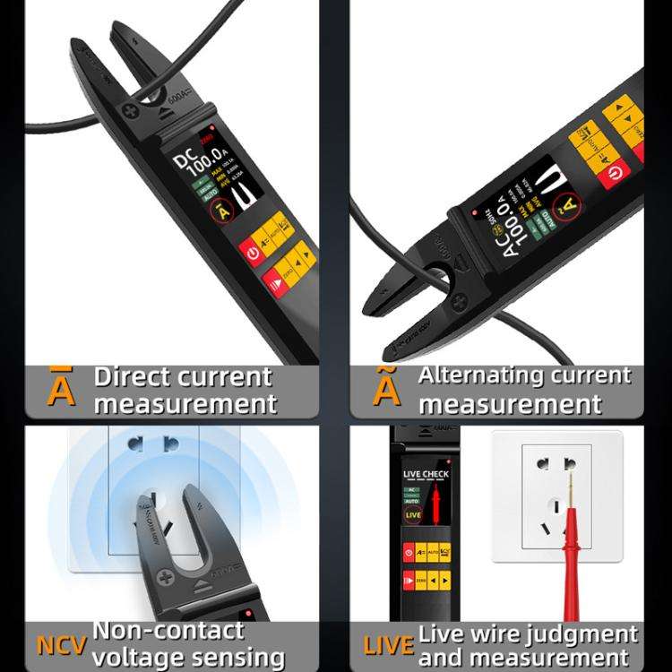 BSIDE U5 600A Intelligent High-Precision Clamp Meter U-Type Multimeter