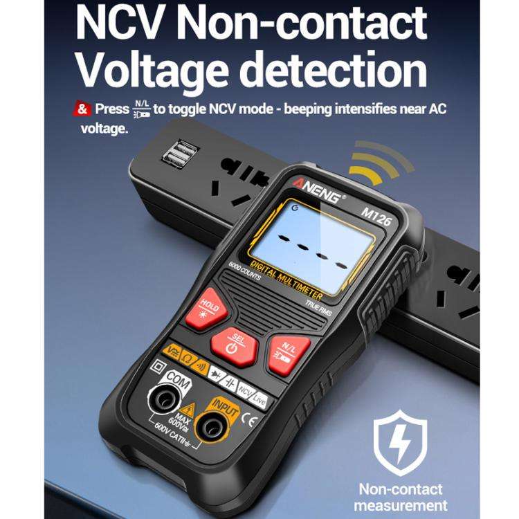 ANENG Anti-burn Electrical Digital Display Fully Automatic Digital Multimeter(M126)