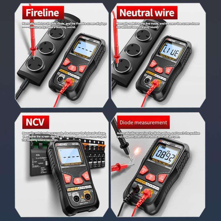 ANENG Anti-burn Electrical Digital Display Fully Automatic Digital Multimeter(M126)