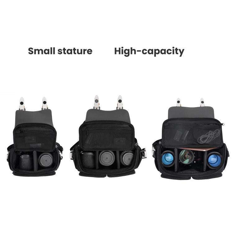 Cwatcun D219 Small Single Shoulder Camera Bag Multifunctional Photography Bag