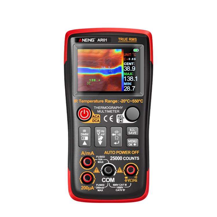 ANENG 2 In 1 HD Infrared Thermal Imager Digital Multimeter(AR01)