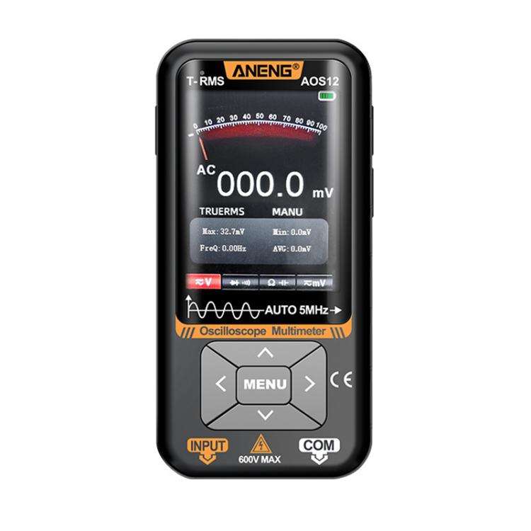 ANENG 2 In 1 Handheld Color Screen Oscilloscope Digital Multimeter(AOS12)
