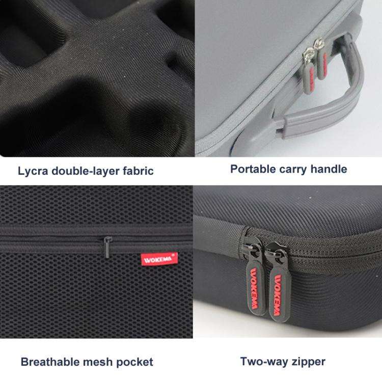 Carrying Case For DJI Action 5 Pro /Action 4 / Action 3 All-in-One Kit Durable Shoulder & Hand Ca...