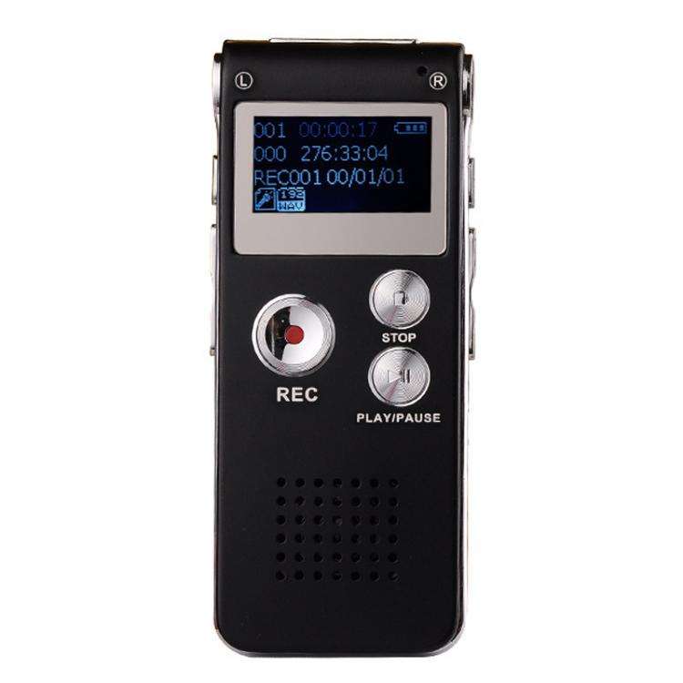 High-Definition Noise Reduction Control Ultra-Long Standby Conference Recorder, Size: 128GB(Black)