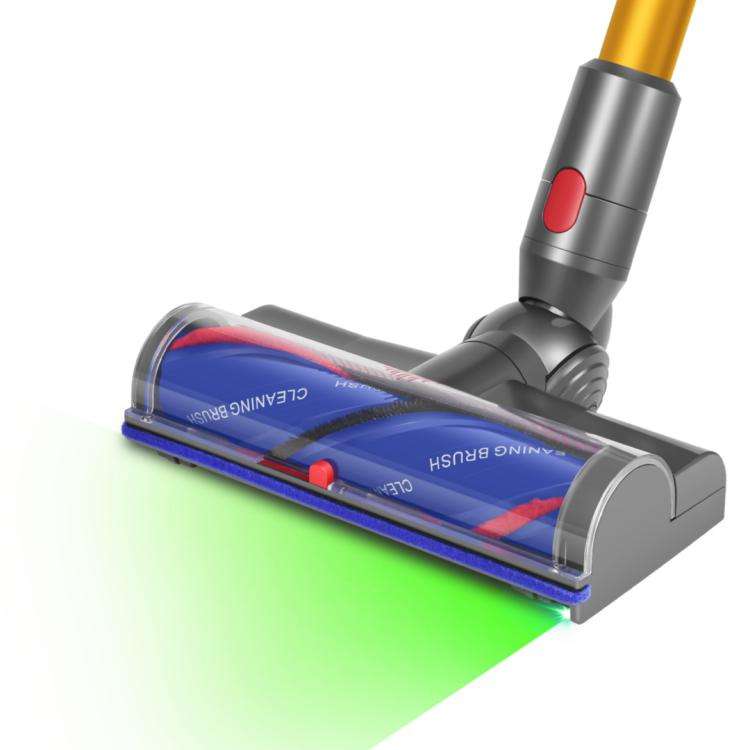 For Dyson V7/V8/V10/V11/V15  High Torque Direct-Drive Cleaner Head with Green Laser Dust Detection