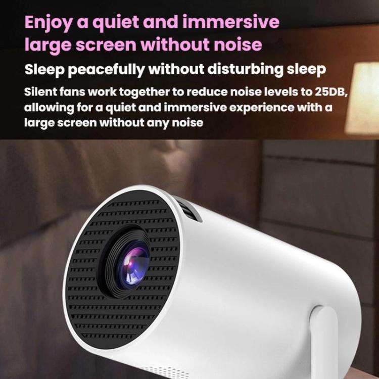 HY200 Home 1080P Projector Mini HD Smart WiFi Projector EU Plug