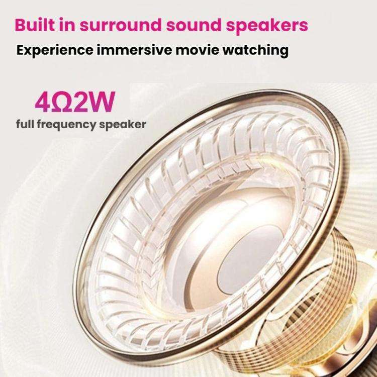 HY200 Home 1080P Projector Mini HD Smart WiFi Projector EU Plug