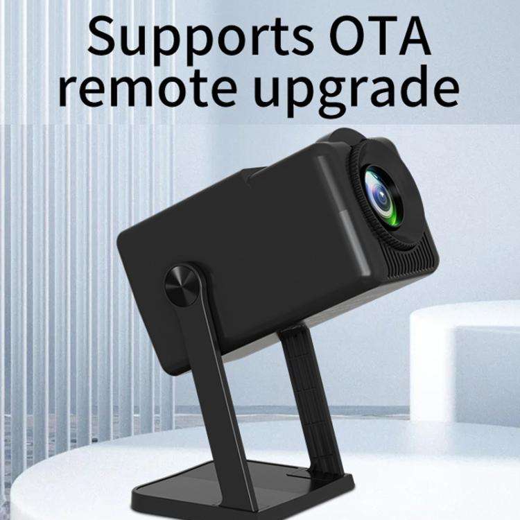 K300 Home 1080P Wireless Projector Mini 4K HD Smart Projector AU Plug(Black)
