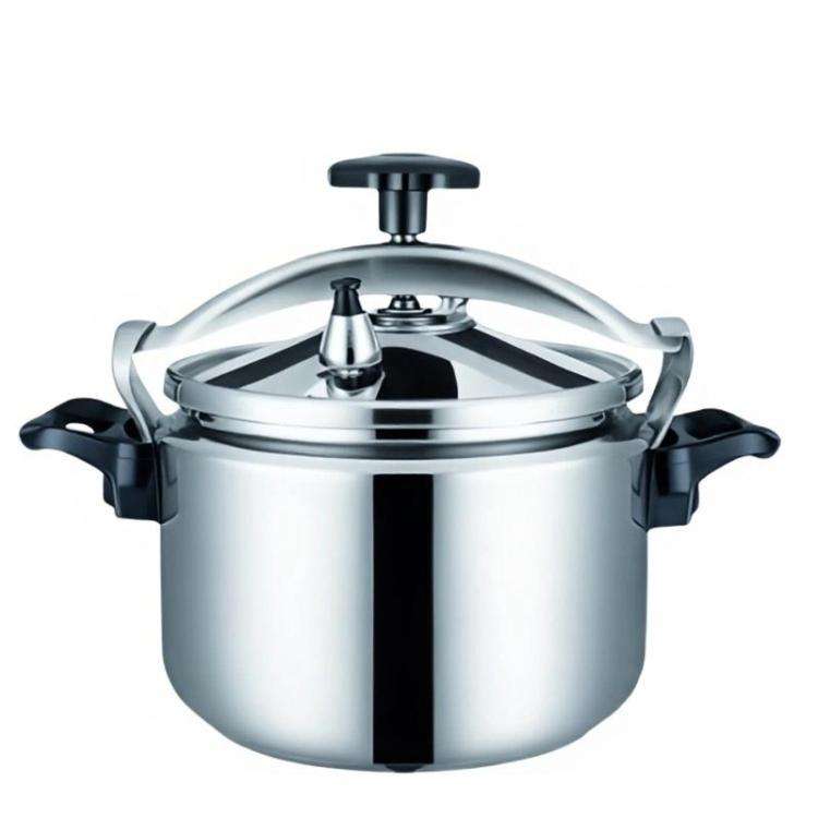 22cm/5L Aluminum Alloy Pressure Cooker with Secure Locking Lid, Explosion-Proof Design for Gas St...