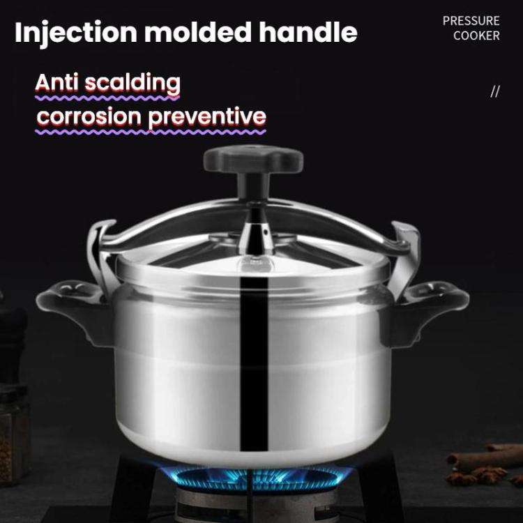 26cm/9L Aluminum Alloy Pressure Cooker with Secure Locking Lid, Explosion-Proof Design for Gas St...
