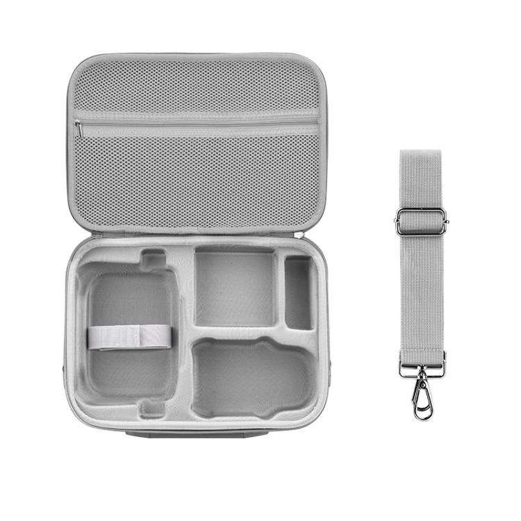 For DJI MINI 4 PRO BRDRC Remote Control Accessories Storage Handbag(Gray)