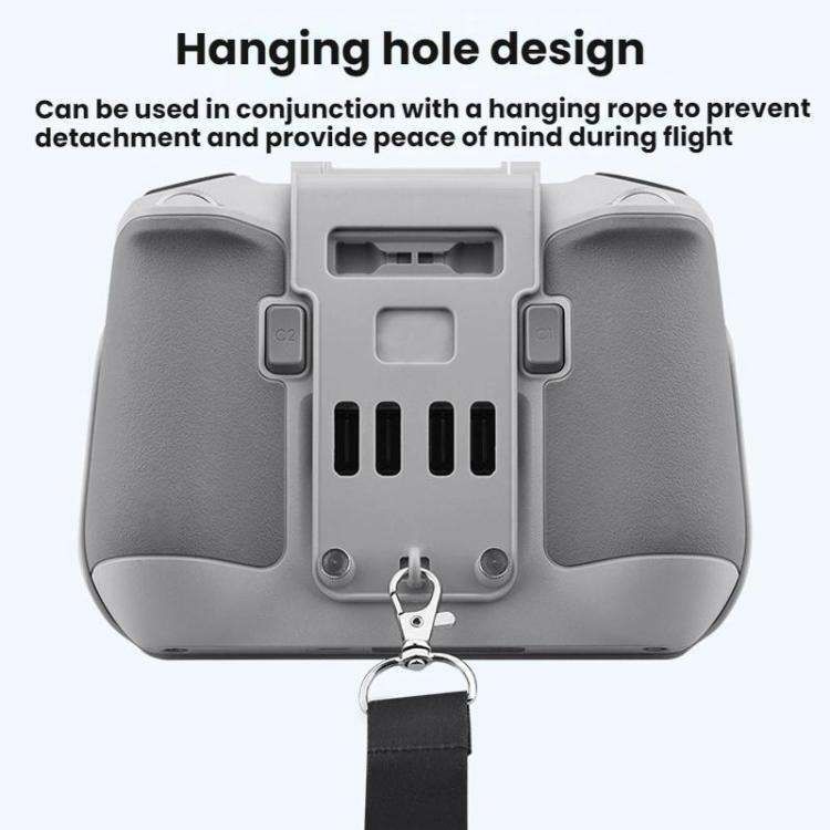 For DJI Mavic Air 2/Mavic 3 Pro BRDRC Remote Control Hood + Hanging Belt(2pcs /Set)