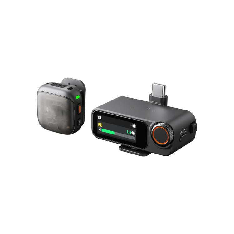Original  2 TX + 1 RX + Charging Case + 8 Pin Phone Adapter For DJI Mic 3