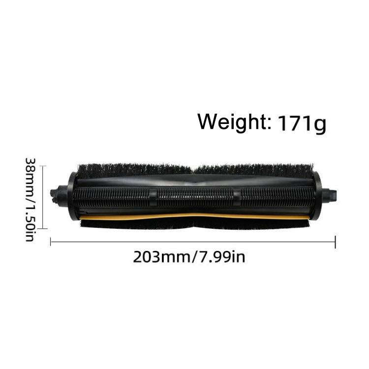 For Dreame S30/X30/X40pro Sweeping Robot Rolling Brush Scraper