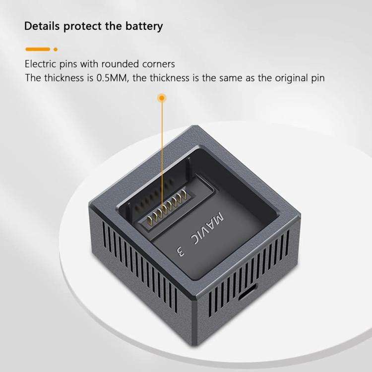 For DJI Mavic 3 Pro/Mavic 3 YX USB-C Fast Charger Single Channel Charging Hub For Drone Batteries