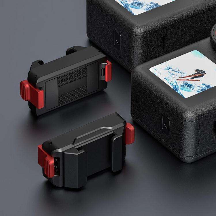 For DJI Osmo Action 5 Pro/Action 4/Action 3 Magnetic Quick Release Adapter with Cold Shoe Mount B...