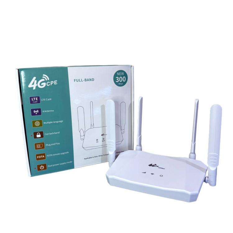 R8 4G CPE Wireless Plug Card Router WIFI6 Eurasia Africa Type-C Mobile WiFi Hotspot, EU Plug(White)