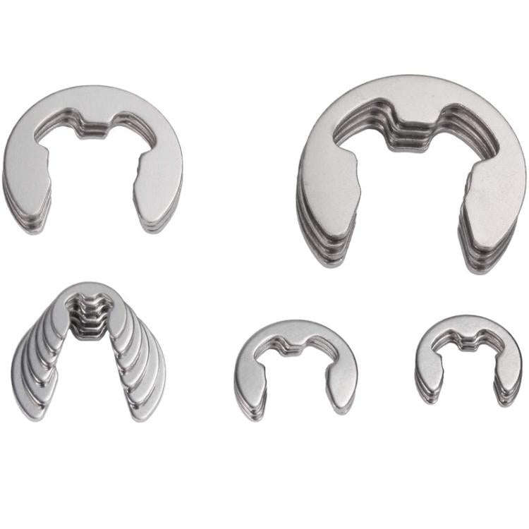 400pcs /Set 1.5-15mm Stainless Steel E-Type Open Circlips Boxed(222g)