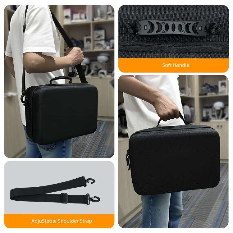 For Nintendo Switch 2 JYS All-in-One Storage Carrying Case Organizer with Shoulder Strap Fits Doc...
