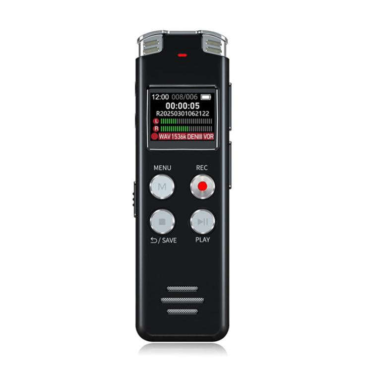 Portable HD Noise-Cancelling Voice-Activated Digital Voice Recorder For Conferences, Capacity: 64GB