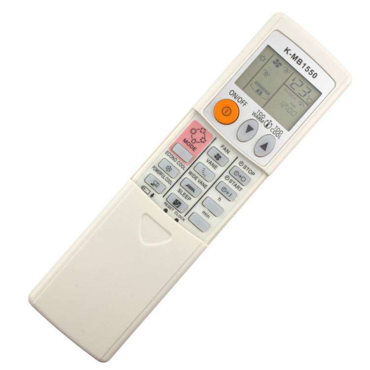 For Mitsubishi K-MB1550 Air Conditioner Remote Control (Cooling and Heating Models)