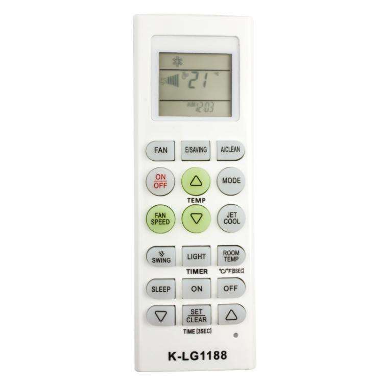 K-LG1188 Remote Control For LG Air Conditioner (Milky)