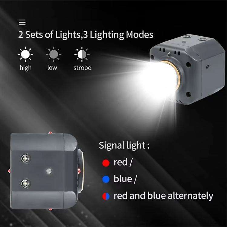For DJI Mavic 4 Pro Drone YX 300LM Adjustable LED Spotlight Night Flight Searchlight with 3 Modes...