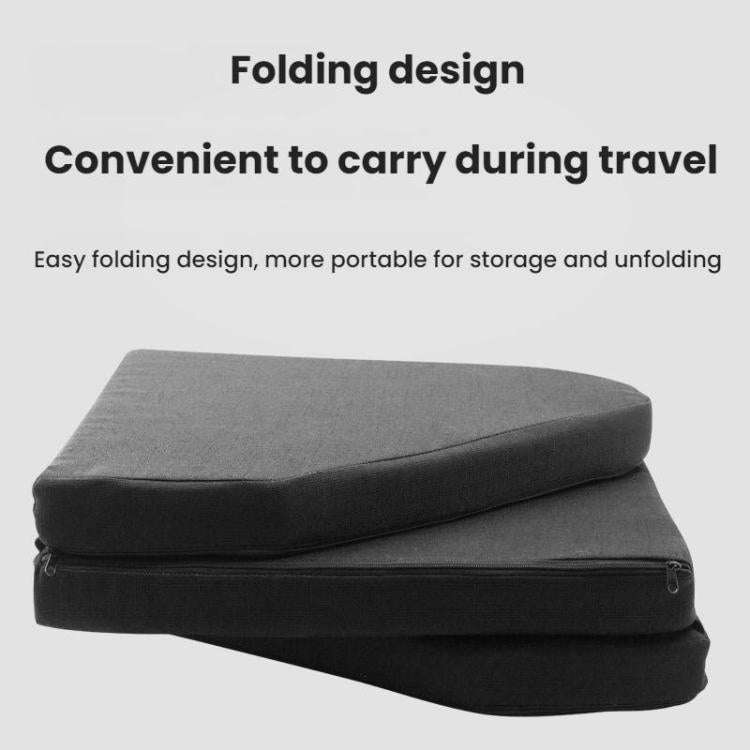 For Tesla Cybertruck Folding Front Trunk Foam Seat Cushion(Black)