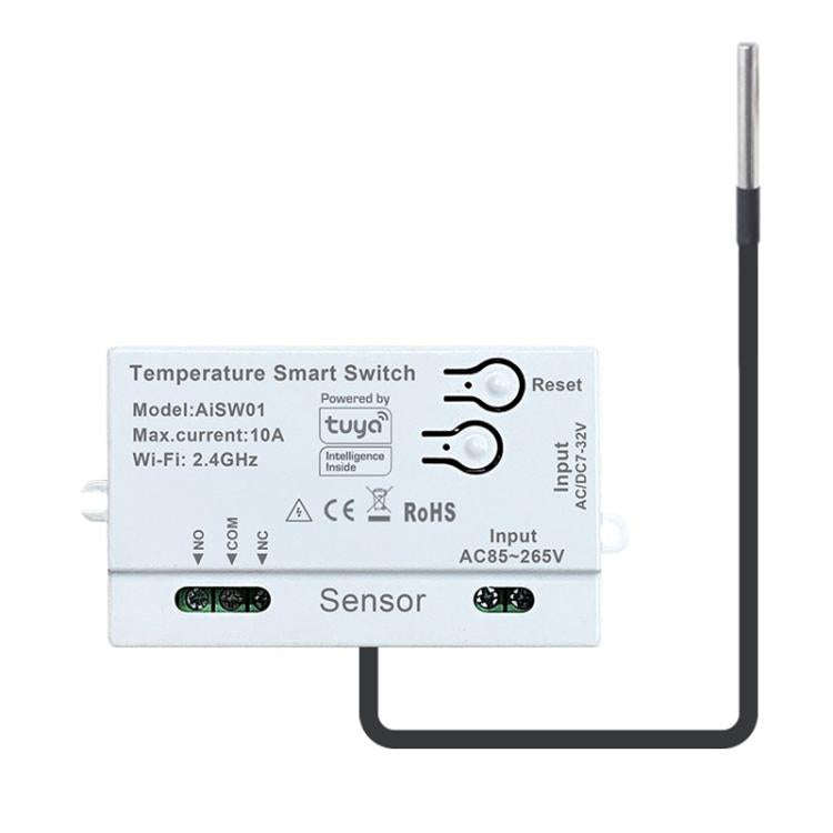 Graffiti WIFI Temperature Dry Contact Switch Module APP Remote Control Switch, Supports Google / ...