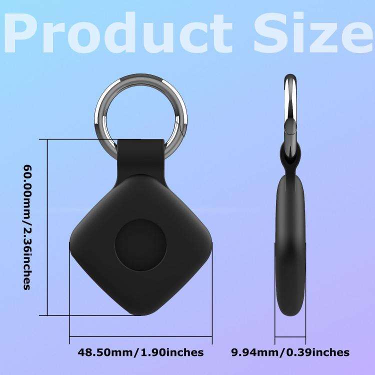 For Tile Mate / Mate Pro Anti-Loss Device Silicone Protective Case With Keyring Location Tracking...