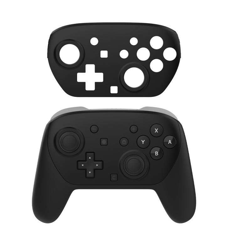 For Switch 2 Pro 2pcs /Pack Replacement Faceplates Matte Gaming Controller Cover(Black)