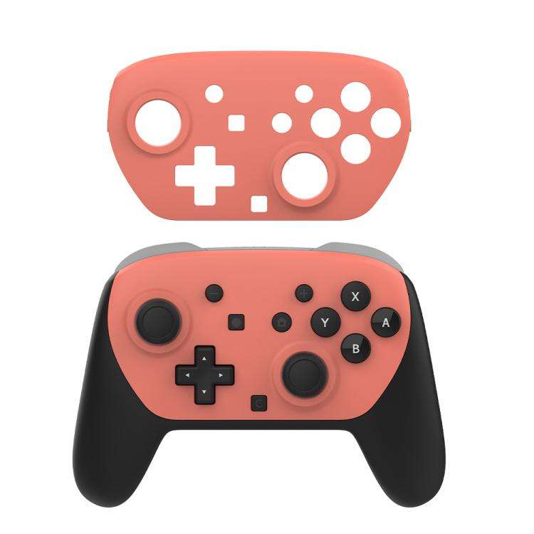 For Switch 2 Pro 2pcs /Pack Replacement Faceplates Matte Gaming Controller Cover(Orange)