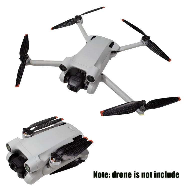 For DJI Mini 3 Pro/4 Pro 6030F Carbon Fiber Noise-reducing Propellers, Specification: 8pcs