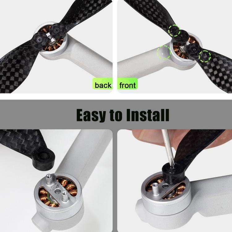 For DJI Mini 3 Pro/4 Pro 6030F Carbon Fiber Noise-reducing Propellers, Specification: 8pcs