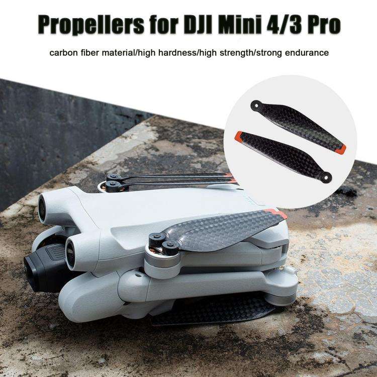 For DJI Mini 3 Pro/4 Pro 6030F Carbon Fiber Noise-reducing Propellers, Specification: 8pcs