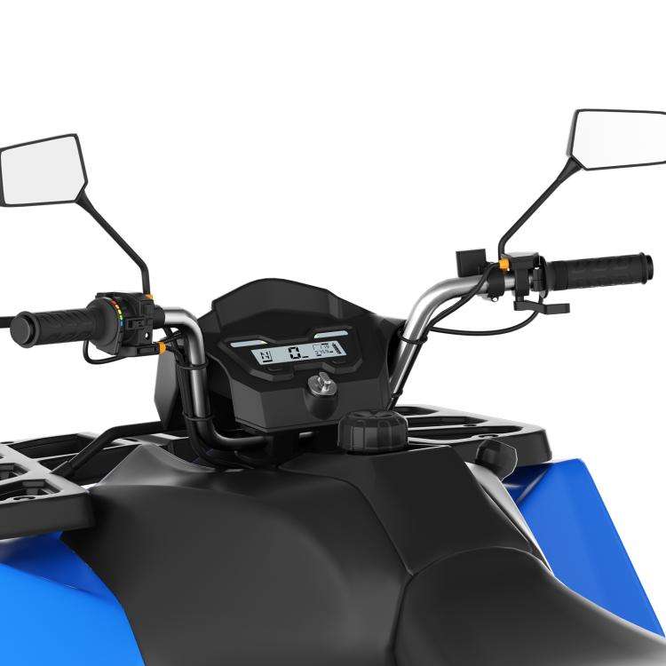Rainbow Light ATV Heated Handlebars With Memory Function(Dual Switch/Right Hand 25mm)