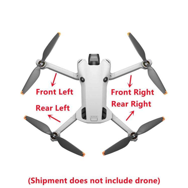 For DJI Mini 4 Pro Drones Arm With Motor Repair Parts, Spec: Left Rear