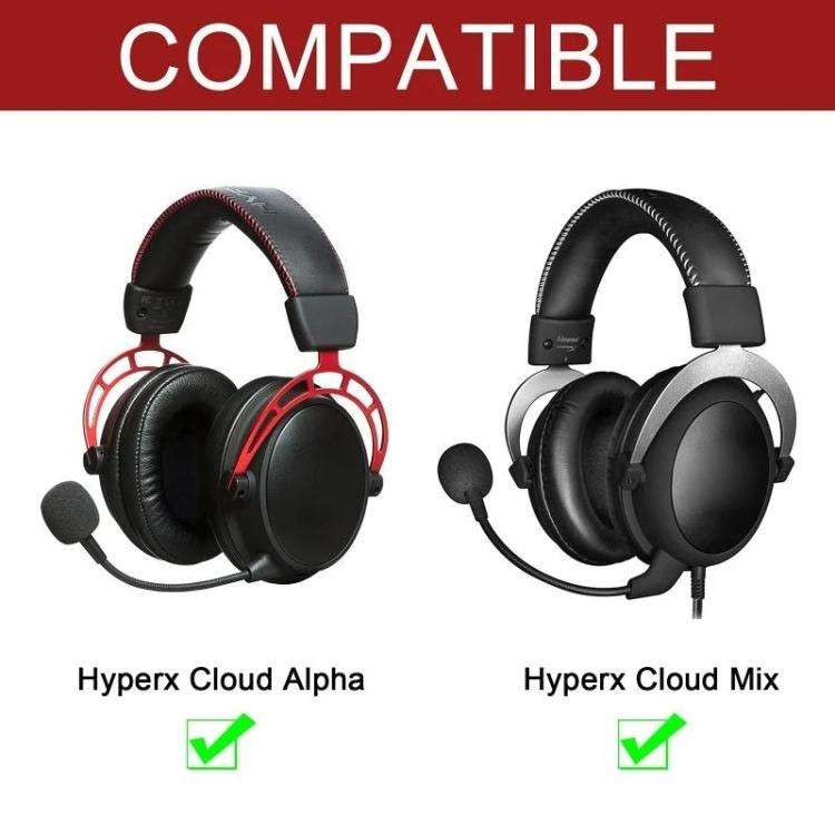 For Kingston HyperX Cloud Alpha / Mix 3.5mm Male To Male Headset Recorder Cable, Size: 1.5m(Black)