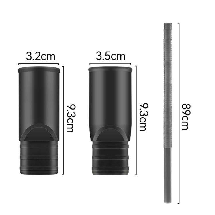 32mm Diameter Vacuum Cleaner Hose Kit For Dryer Vent Cleaning Flexible Flat Tubing Accessory