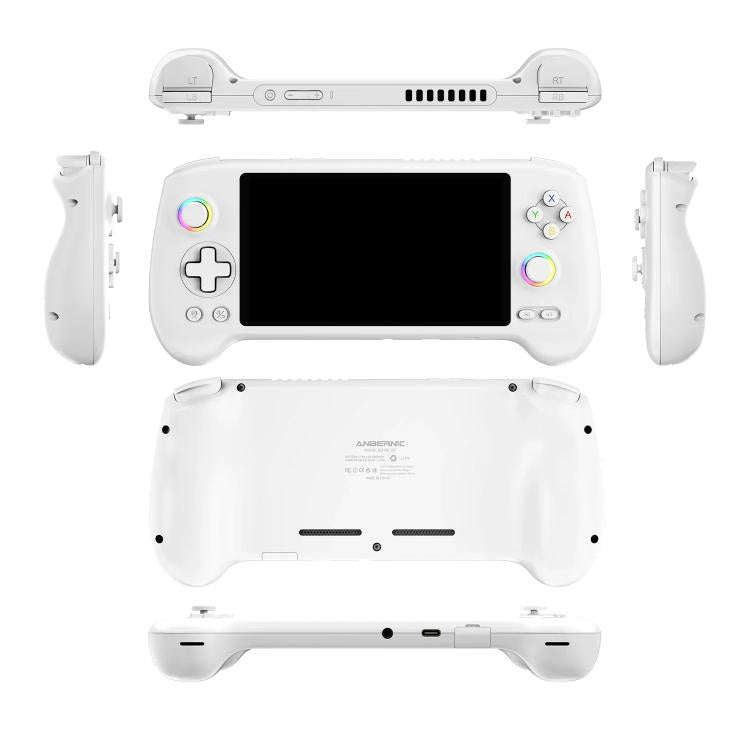 ANBERNIC RG557 Handheld Game Console 5.48-Inch AMOLED Screen Android 14 Video Game Player 12+128G...