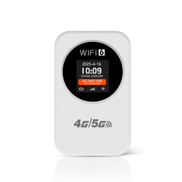 Eurasian Edition 4G/5G Portable WiFi Hotspot 300Mbps Mobile Router With Time Display, 3000mAh Bui...